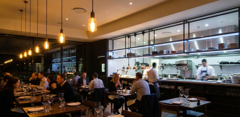 Obsah obrázku interiér, osoba, lidé, restaurace Obsah generovaný pomocí AI může být nesprávný.