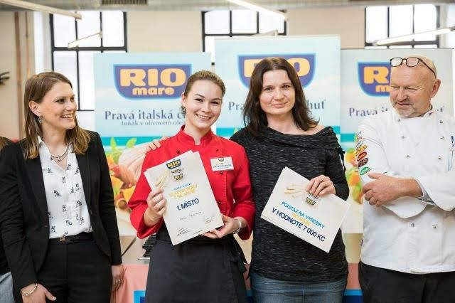  Vítězka Aneta Vyhnánková ze Slavkova u Brna připravila recept Tuňákové Rio Mare panini Pepka námořníka