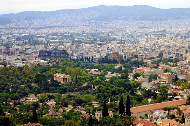Atény, ilustrační fotografie