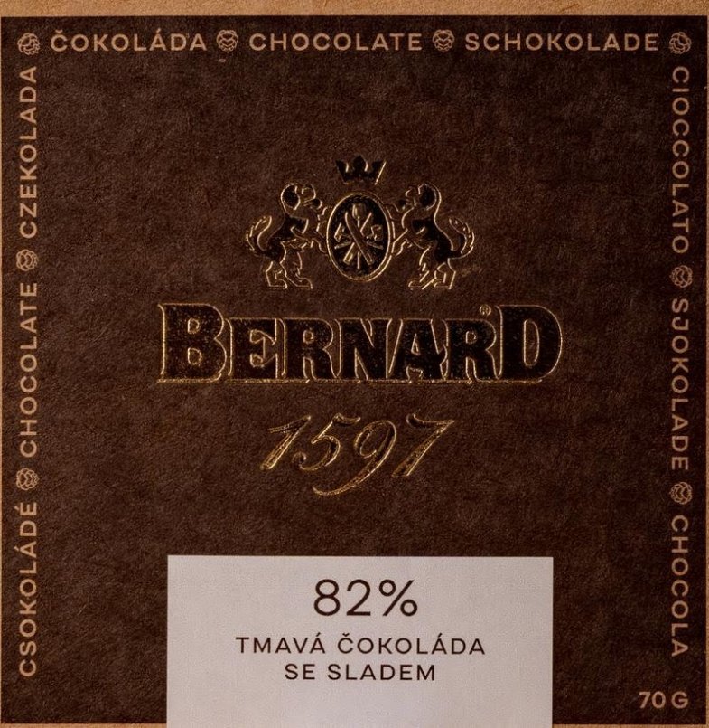 Bernard vyrábí i čokoládu