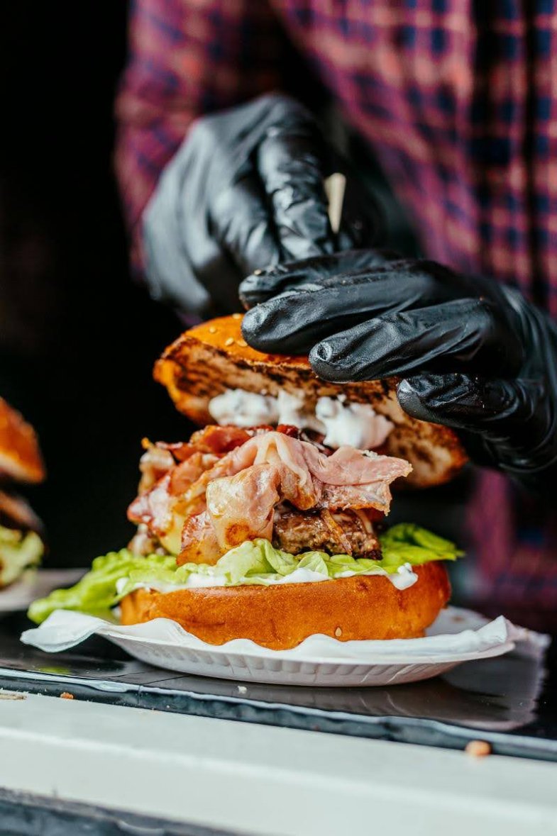 Burger Festival Arena na brněnském výstavišti, foto Burger Street Festival