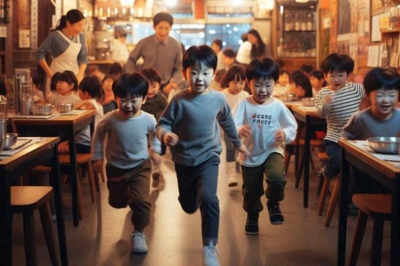 Korea, děti, ilustrační obrázek, foto AI
